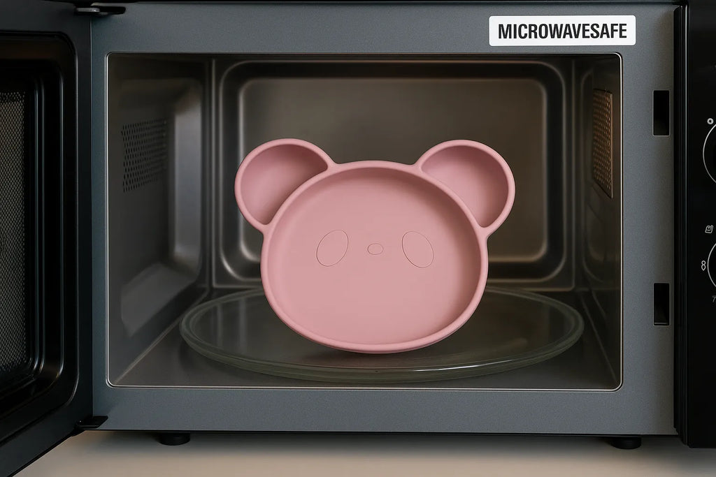 I piatti in silicone per bambini sono adatti al microonde?