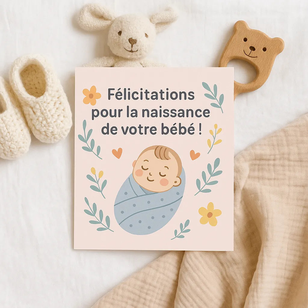 Congratulazioni per la nascita del tuo bambino! 