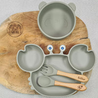 Coffret Baby-Crea avec prénom gravé sur couverts